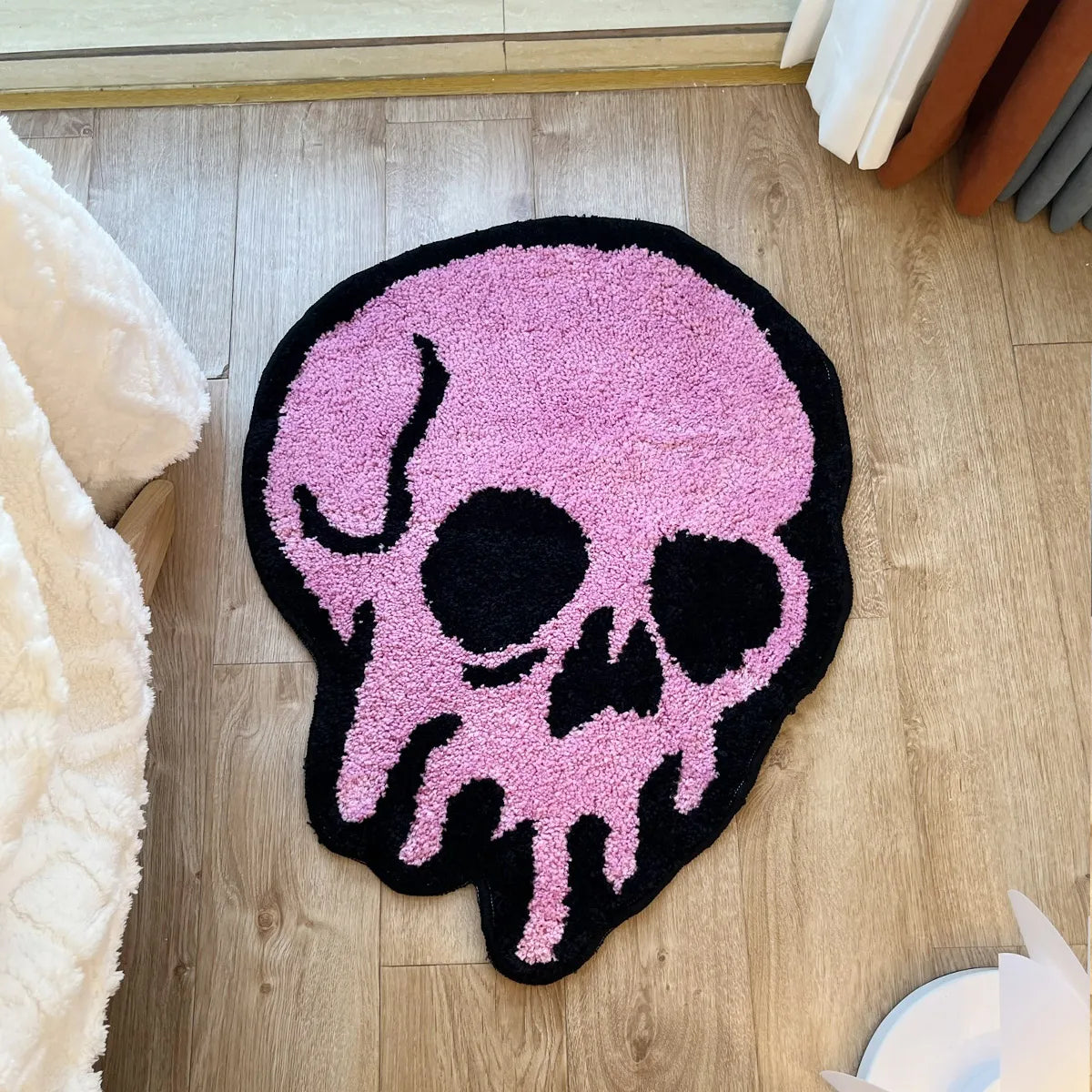 The Pink Skull Rug