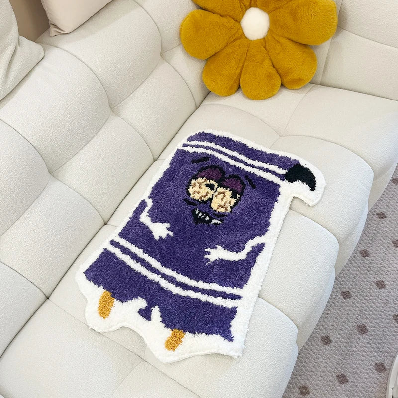 The Purple Towel Rug