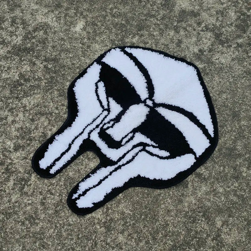 The Spartan Face Rug