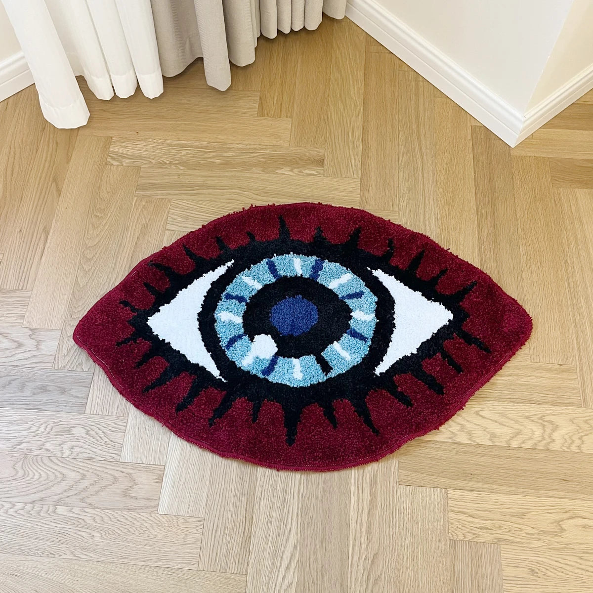 The Red Eye Rug