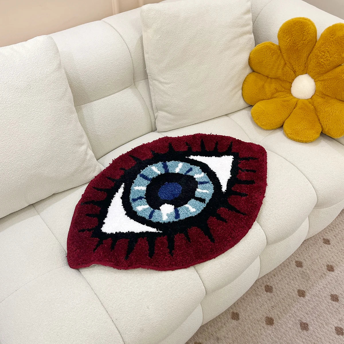 The Red Eye Rug