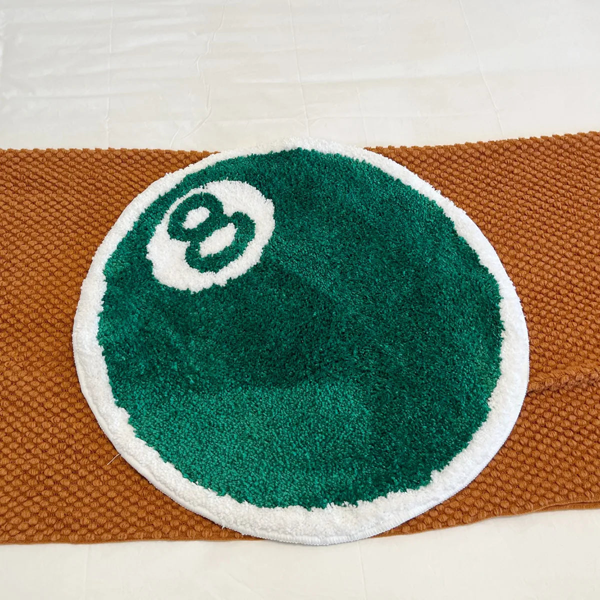 The Green 8 Ball Rug