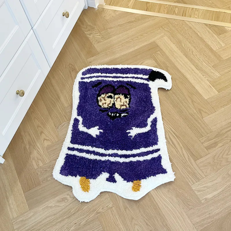 The Purple Towel Rug