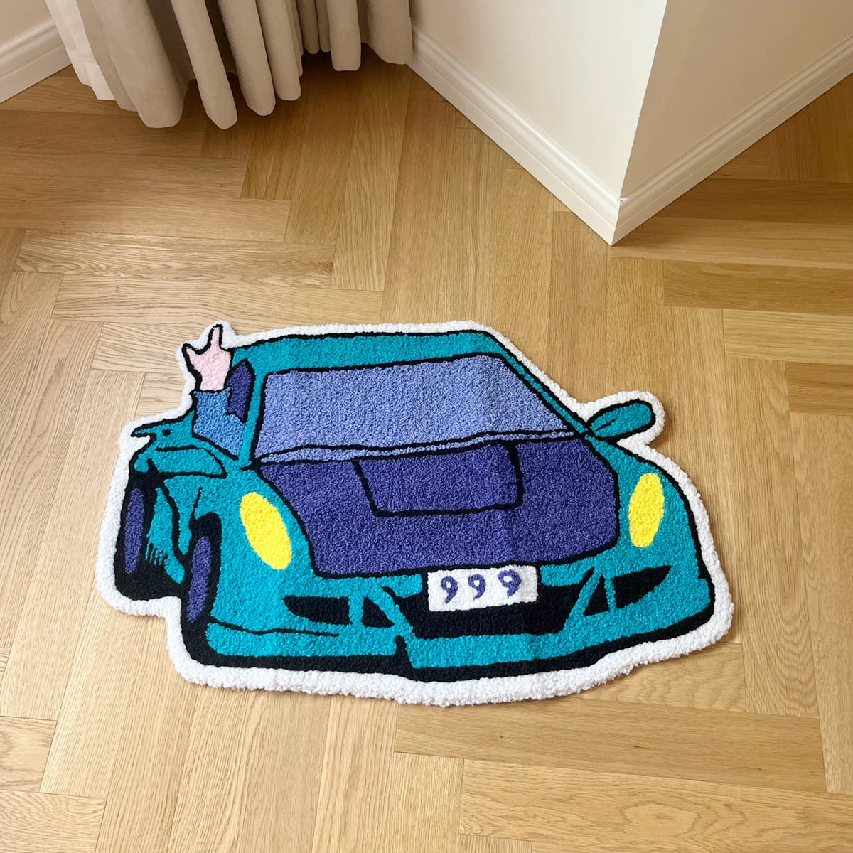 The Race Car Rug